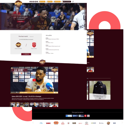 Illustration Orléans Loiret Basket (OLB)