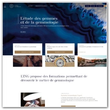 Illustration du site INGemmologie