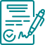Pictogramme contrat