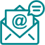 Pictogramme messagerie collaborative
