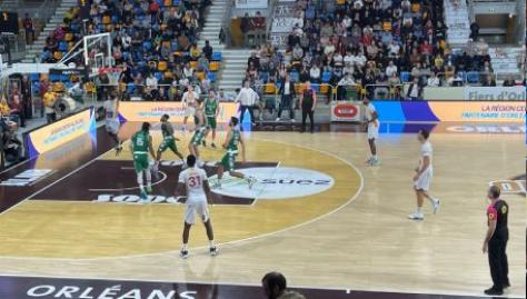ads-COM était aux 32èmes de Coup de France de l'Orléans Loiret Basket (OLB)