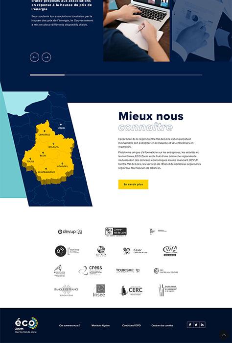 Dev'Up Eco Zoom Centre-Val de Loire : footer