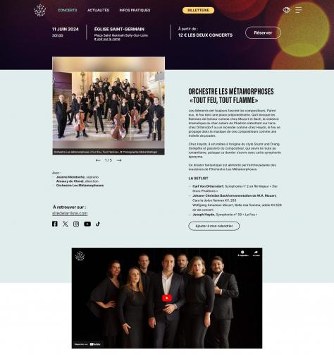 Fiche concert du site du Festival de Sully