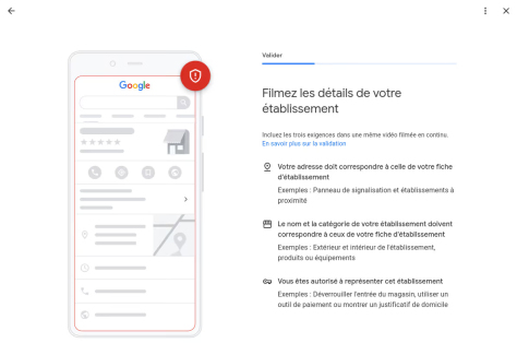 Comment valider votre fiche Google Business Profile par vidéo 2