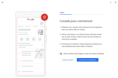 Comment valider votre fiche Google Business Profile par vidéo 3