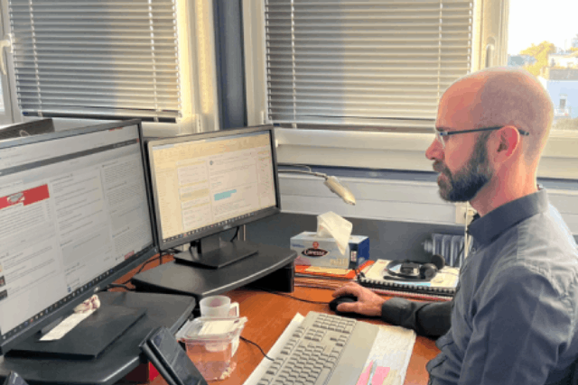 Portait de Fabien BALESSE, responsable Infrastructure et Hébergement